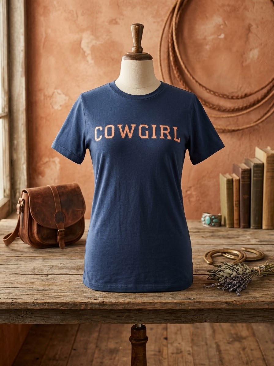 COWGIRL Appliqué Tee